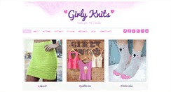Desktop Screenshot of girlyknits.com